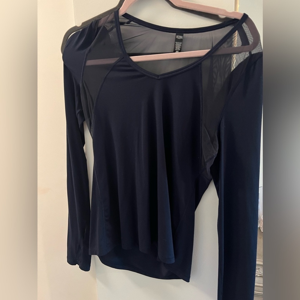Vsx mesh athletic long sleeve shirt